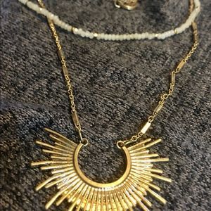 🔥 2/10 sale Boho three strand necklace & earring set